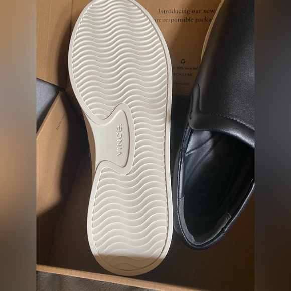 Vince Pacific Leather Slip on Sneakers - Picture 12 of 13